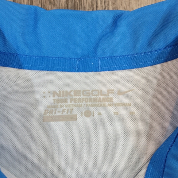 Nike Golf Tour Performance Colorful Geometric Polo - Picture 7 of 9